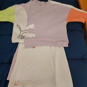 2-piece set - PUMA Women's Tee & Skirt